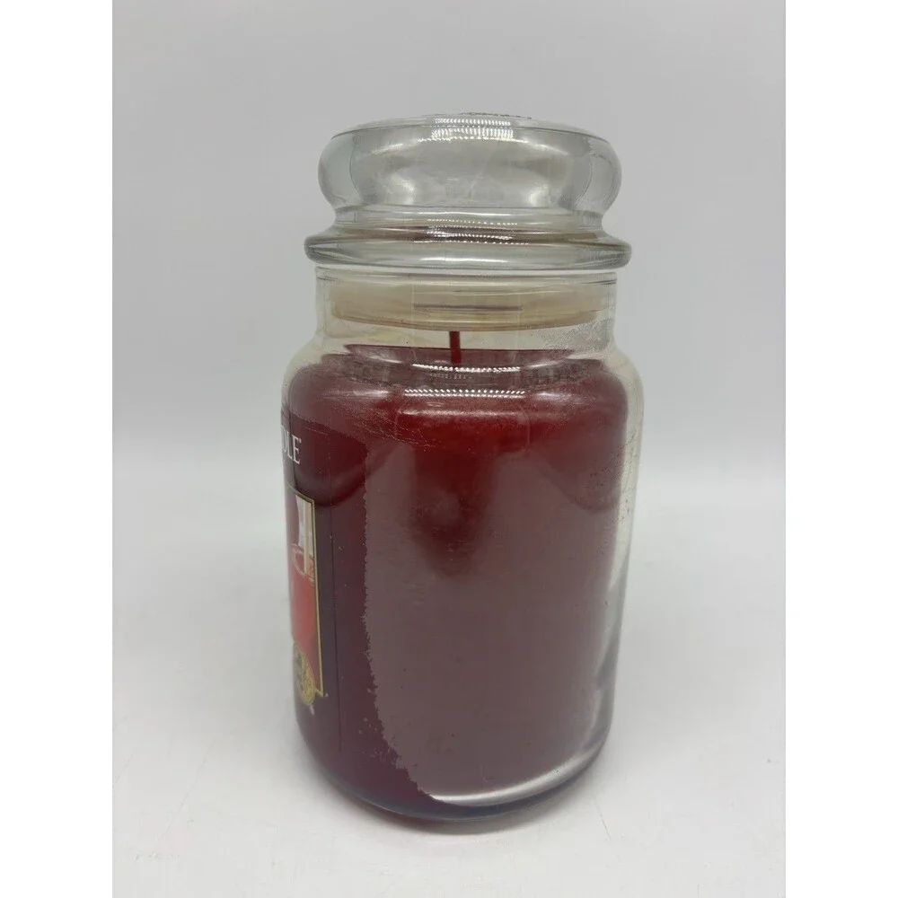 Yankee Candle Candied Apple Large Jar 22oz - RARE, Brand NEW